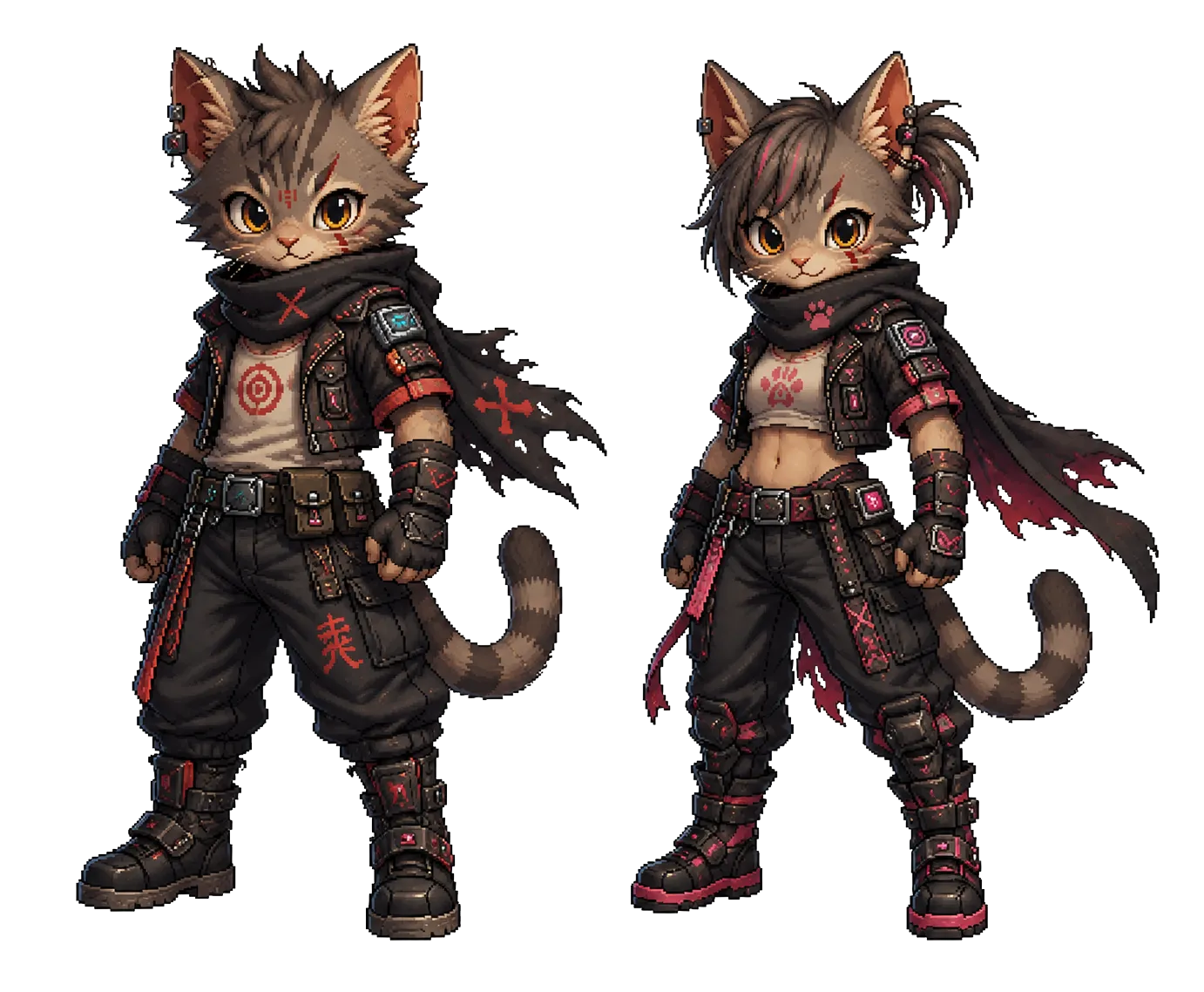 A feline Soulvelution companion